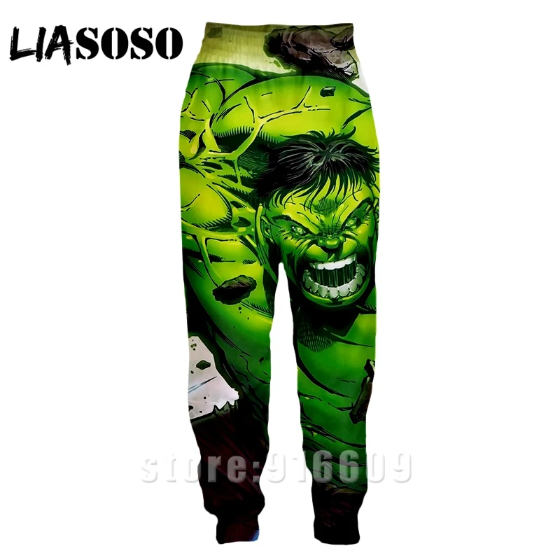 3 3d принт для мужчин и женщин Полная длина jogger дети Sweatpant зимние брюки с логотипом Халк Аниме Мстители повседневные забавные Топ спортивные брюки A368 - Цвет: 3