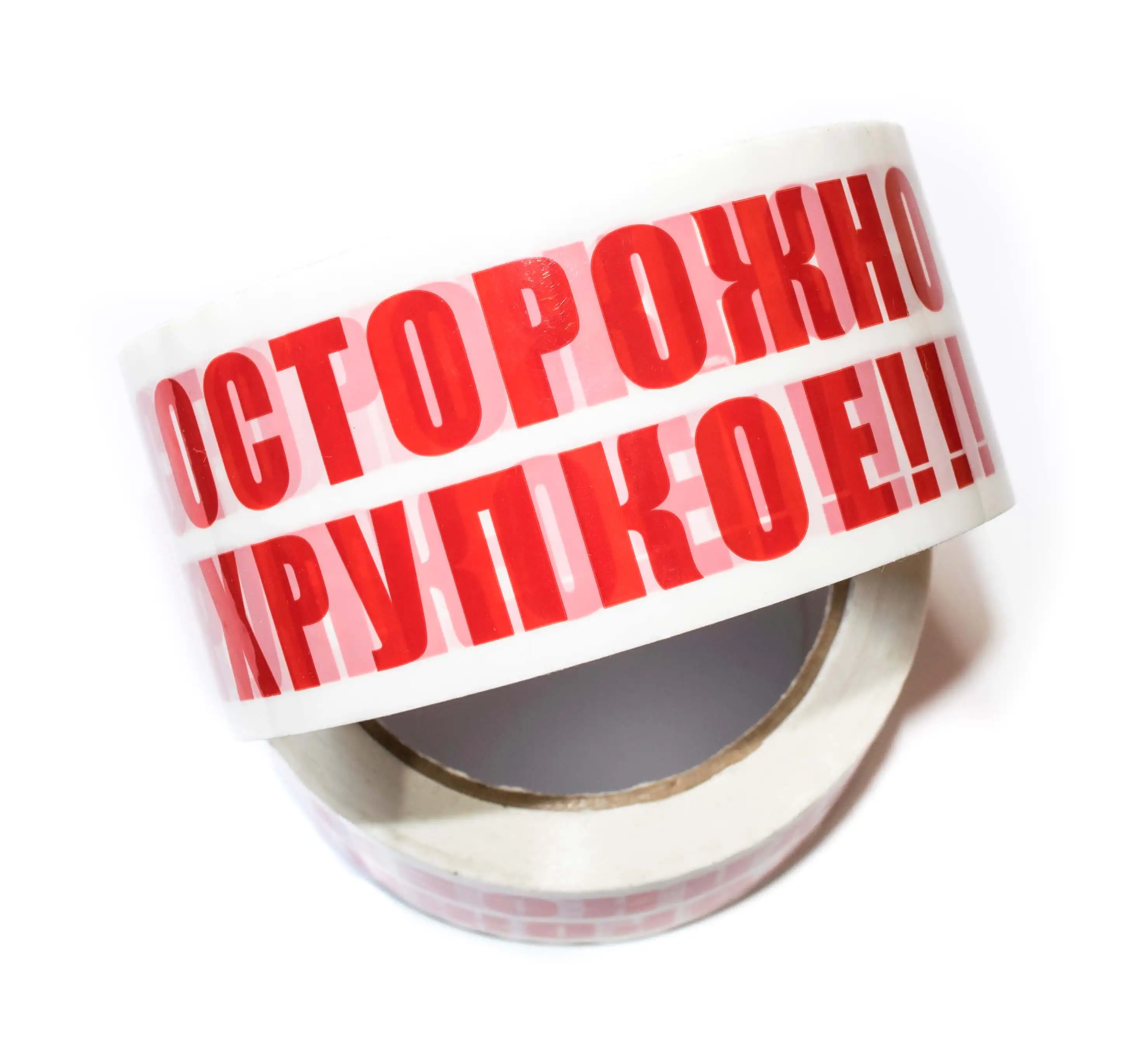 Скотч ОСТОРОЖНО ХРУПКОЕ!!! 50 мм 66 м MANiQ 50066|Офисный скотч| |