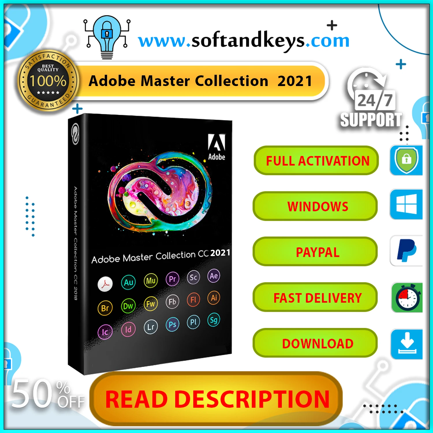 

{Adobe Master Collection All Apps 2021 For Windows pre-Activated - Lifetime Activation}