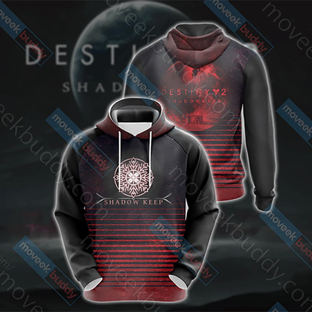 

New fashion 3D full body printing custom logo design DIY Titan mechanical warrior sports casual hoodie