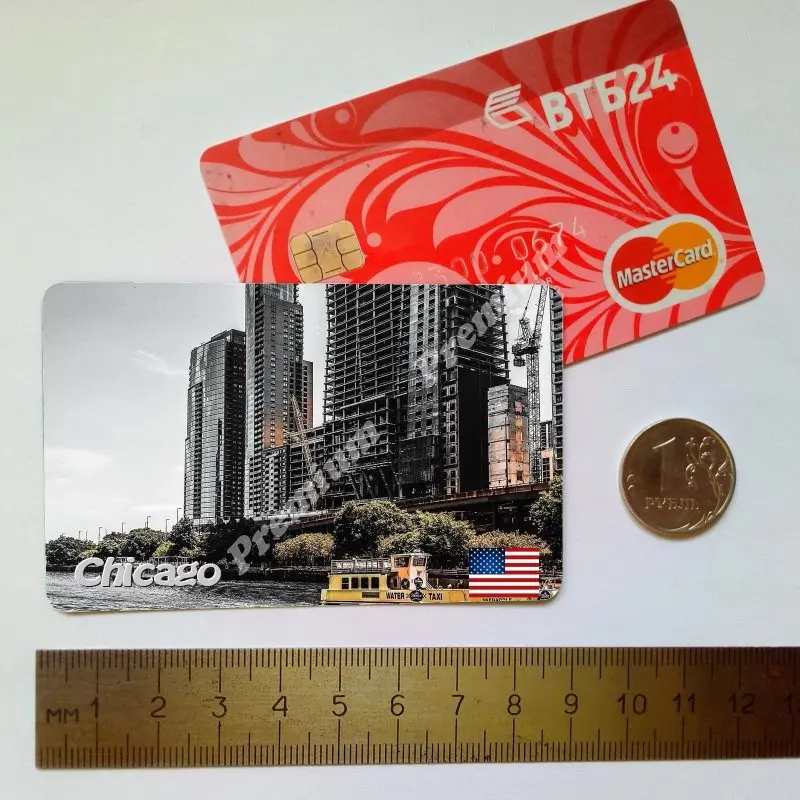 Чикаго США Сувенирный подарочный магнит для коллекции | Дом и сад