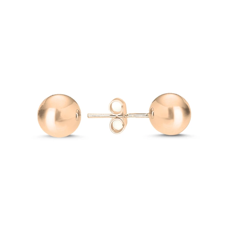 

Silver 925 Sterling 7mm Simple Ball Earrings