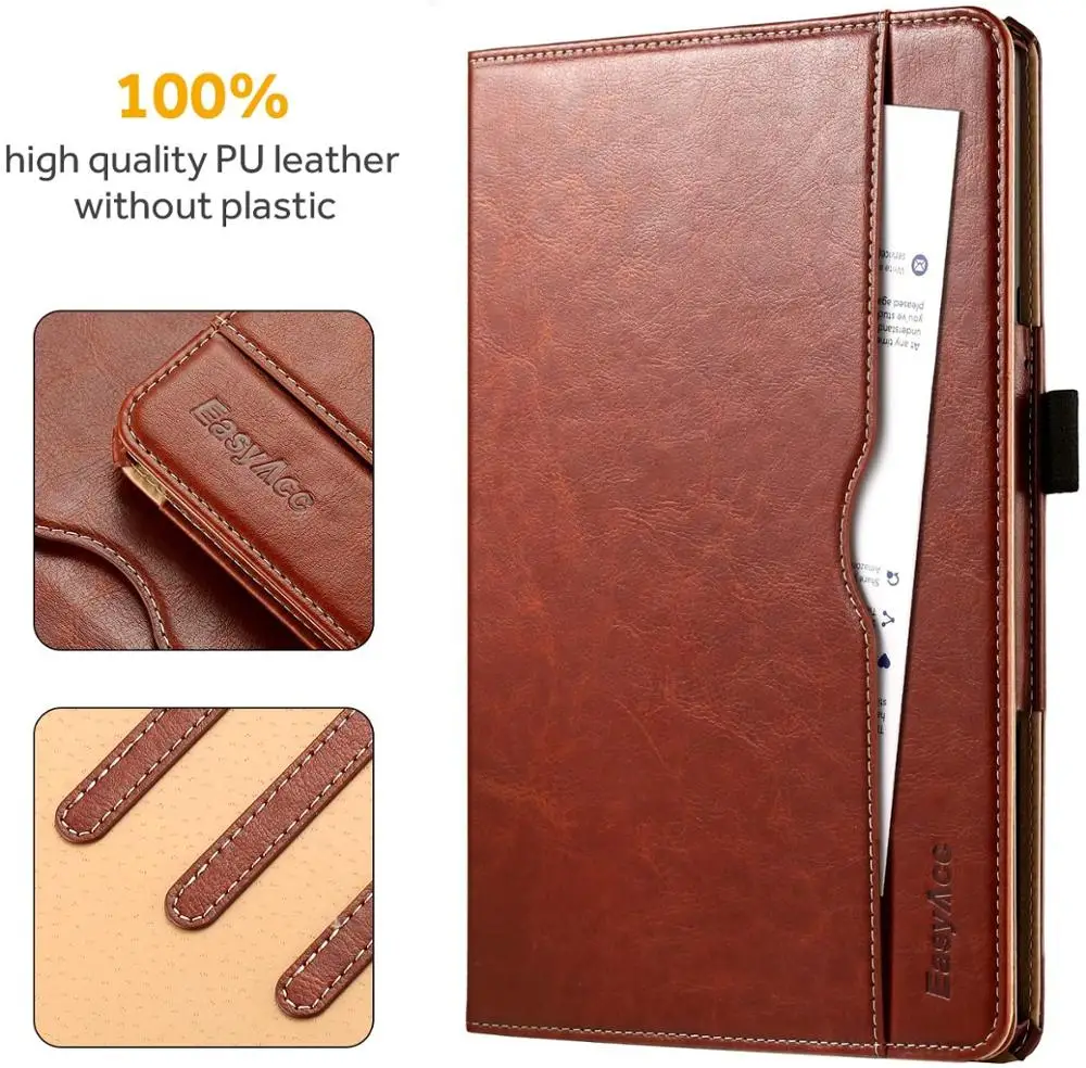 

EasyAcc 360 Rotating Case for Samsung Galaxy Tab A 10.5 SM-T590 T595 Auto Sleep Wake Function With Pencil Holder Cover
