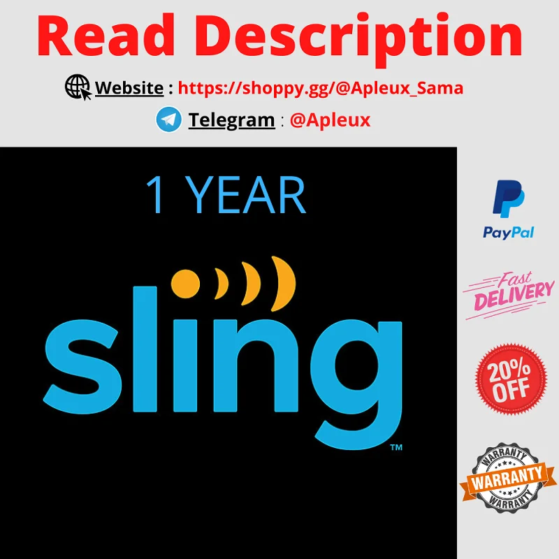 

{Sling TV Account Premium Subscription 1 Year Worldwide}