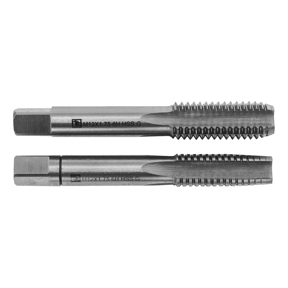 Набор метчиков T-COMBO двухпроходных ручных универсальных М12х1.5 HSS-G 2 шт. Thorvik MT1215S2 |
