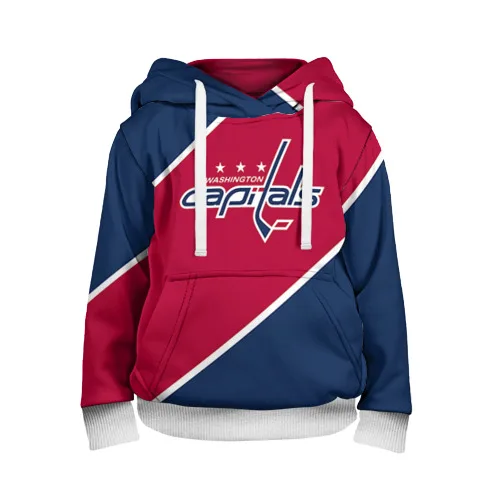 Children's sweatshirt 3D Washington Capitals | Детская одежда и обувь