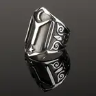 Большой палец кольцо Kayi Tribe Ertugrul символ IYI ручной работы ювелирные изделия 925 пробы серебряные мужские винтажные индивидуальные хорошего качества роскошные новые