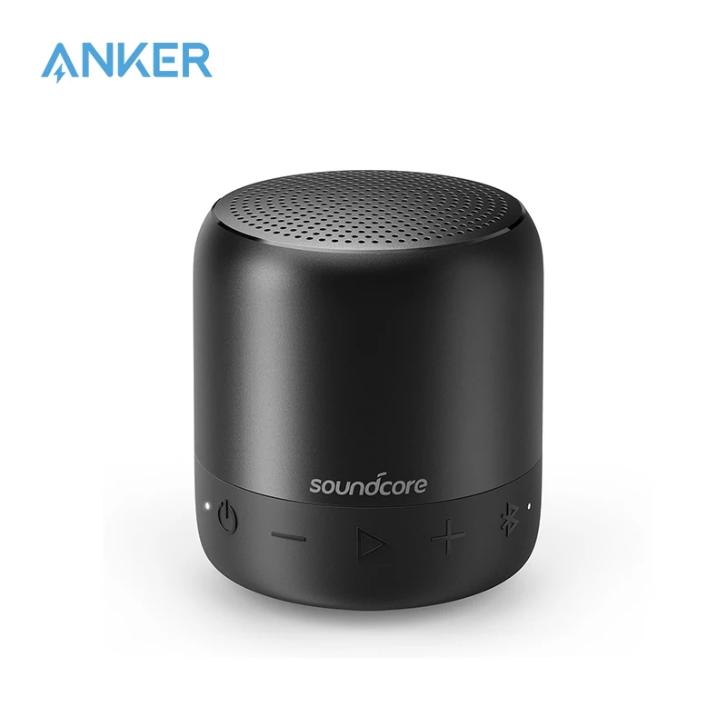 

Bluetooth-динамик Anker Soundcore Mini, 2 кармана, водонепроницаемая, IPX7, мощный звук с улучшенными басами, время воспроизведения 15 часов