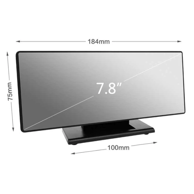 Цифровые настольные часы-будильник OT-CLT06 календарь и термометр 18.4×10×7.5 см питание