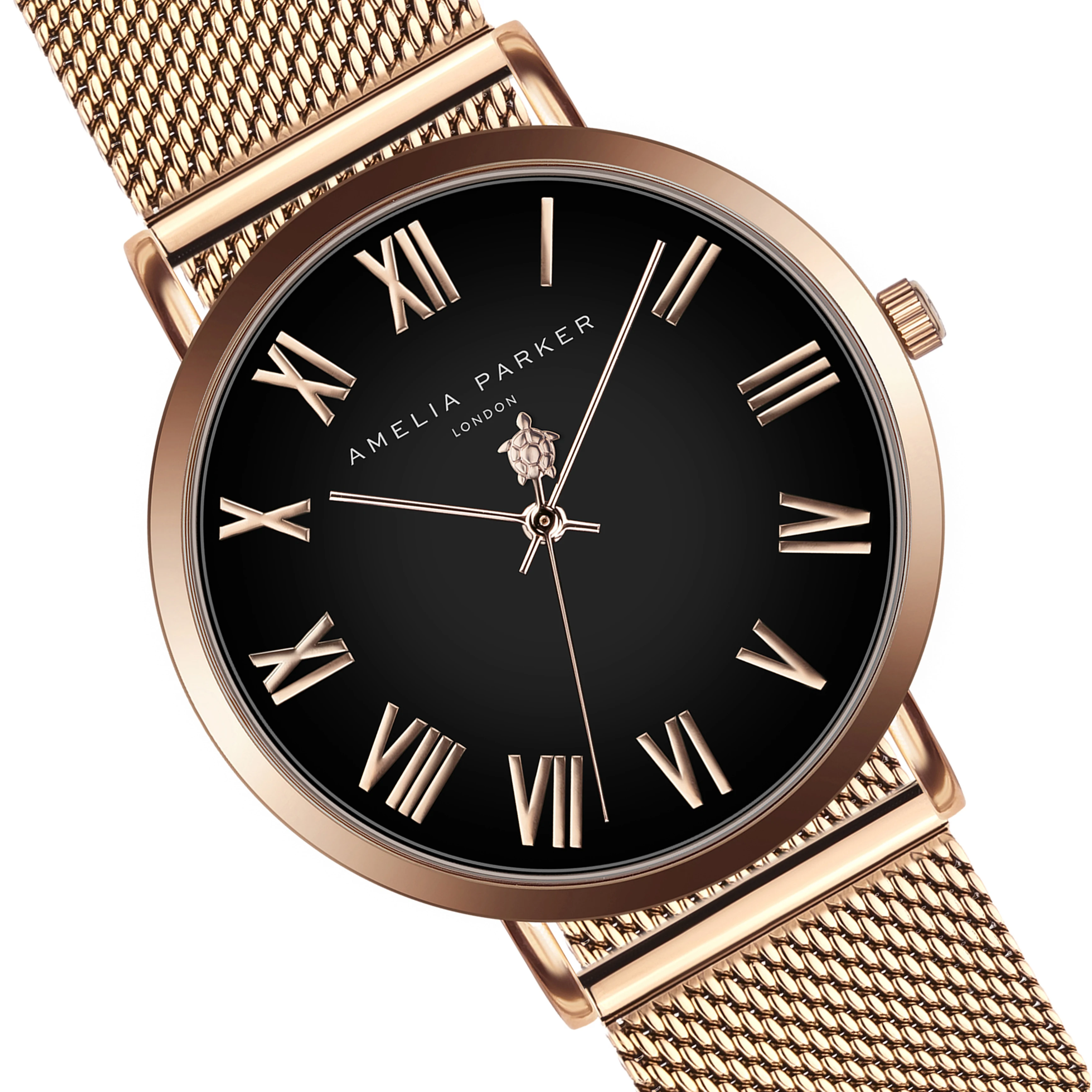 Amelia Parker часы наручные женские кварцевые Японский механизм цвет золото из