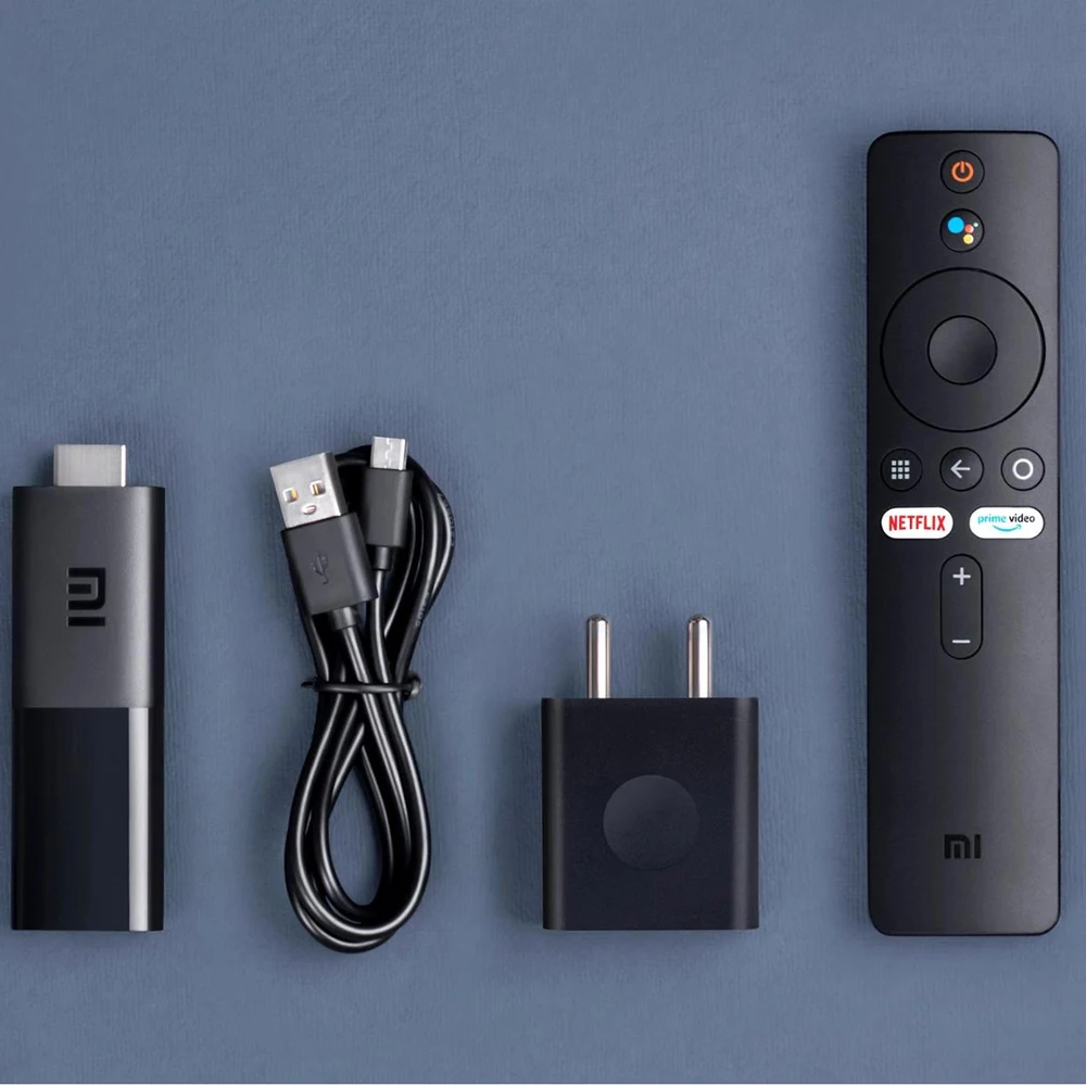 Приставка для ТВ глобальная версия Mi TV STICK 1080p 4х ядерный процессор пульт с