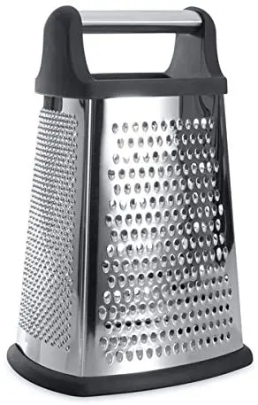 

BergHOFF Studio 10" 4-Side Grater w/Handle, Stainless Steel