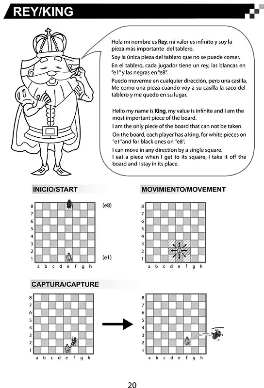 Шахматный буклет для раскраски 2. Раскрась фигуры и узнай их название ценность. На