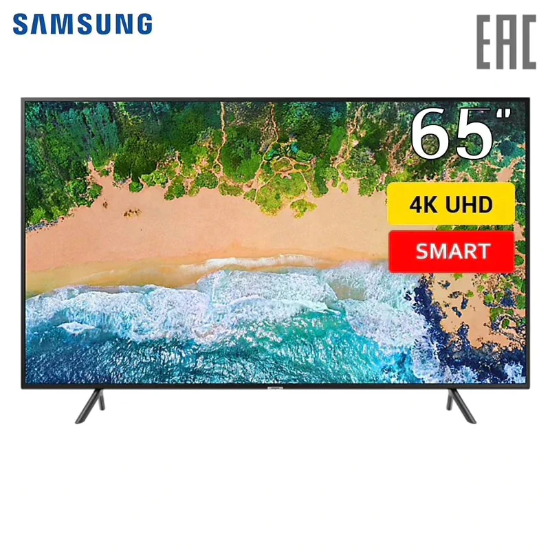 Телевизор 65&quot Samsung UE65NU7100UXRU 4K SmartTV|Запчасти к телевизорам| |