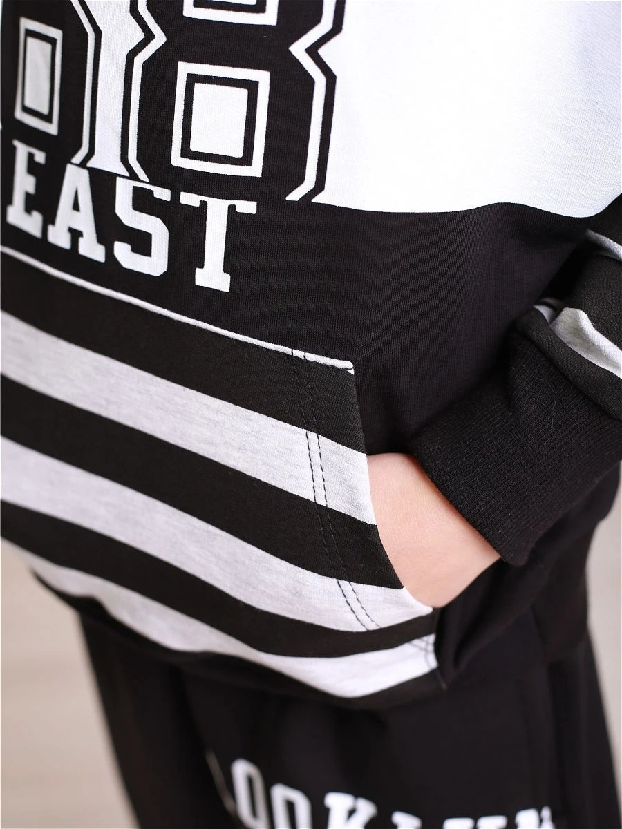 Костюм для мальчика: худи и брюки мальчика спортивный костюм |