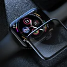 3D полная Защита экрана для Apple Watch 5 4 3 40 мм 44 мм, не закаленная мягкая стеклянная пленка для iwatch 5, аксессуары для умных часов