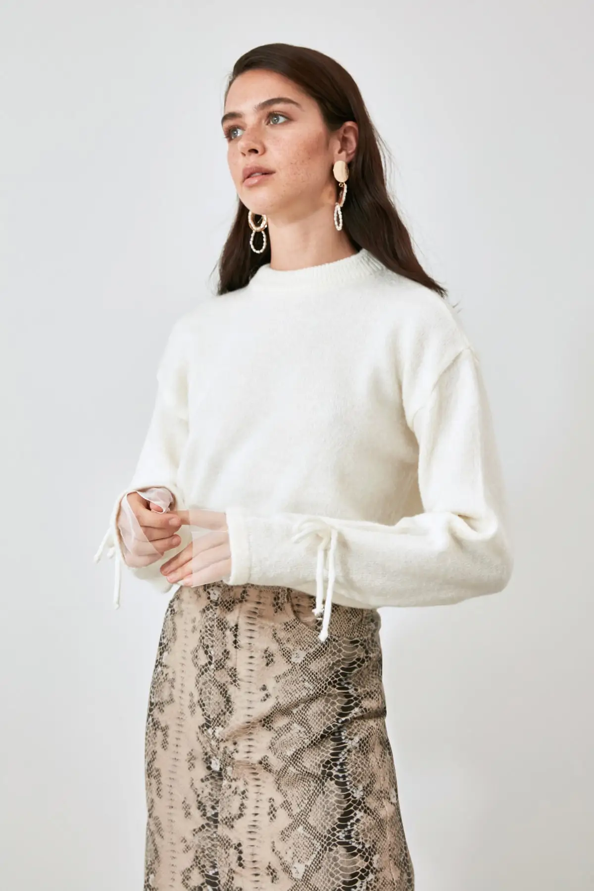 

Trendyol Garnili Knitwear Sweater TWOAW21KZ2669