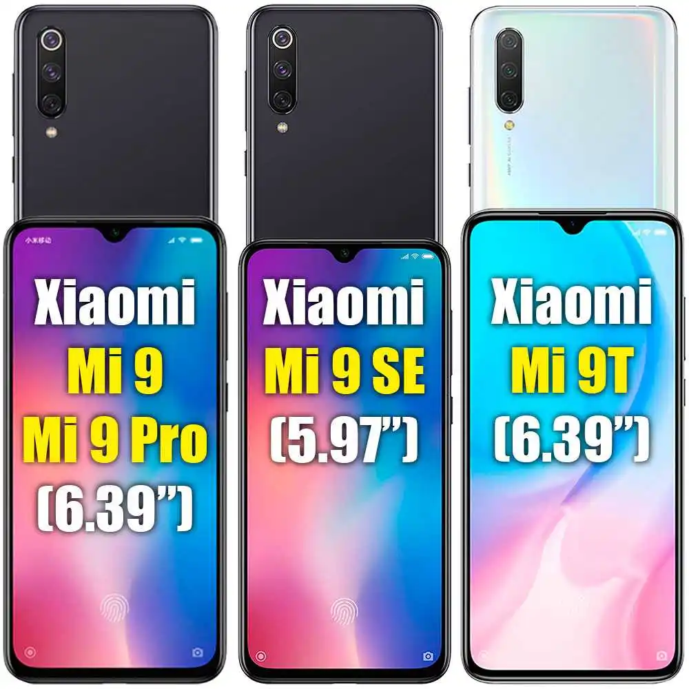 Закаленное стекло для Xiaomi Mi 9/9 Pro плоское 2.5D 9H 0 3 мм защитное покрытие экрана
