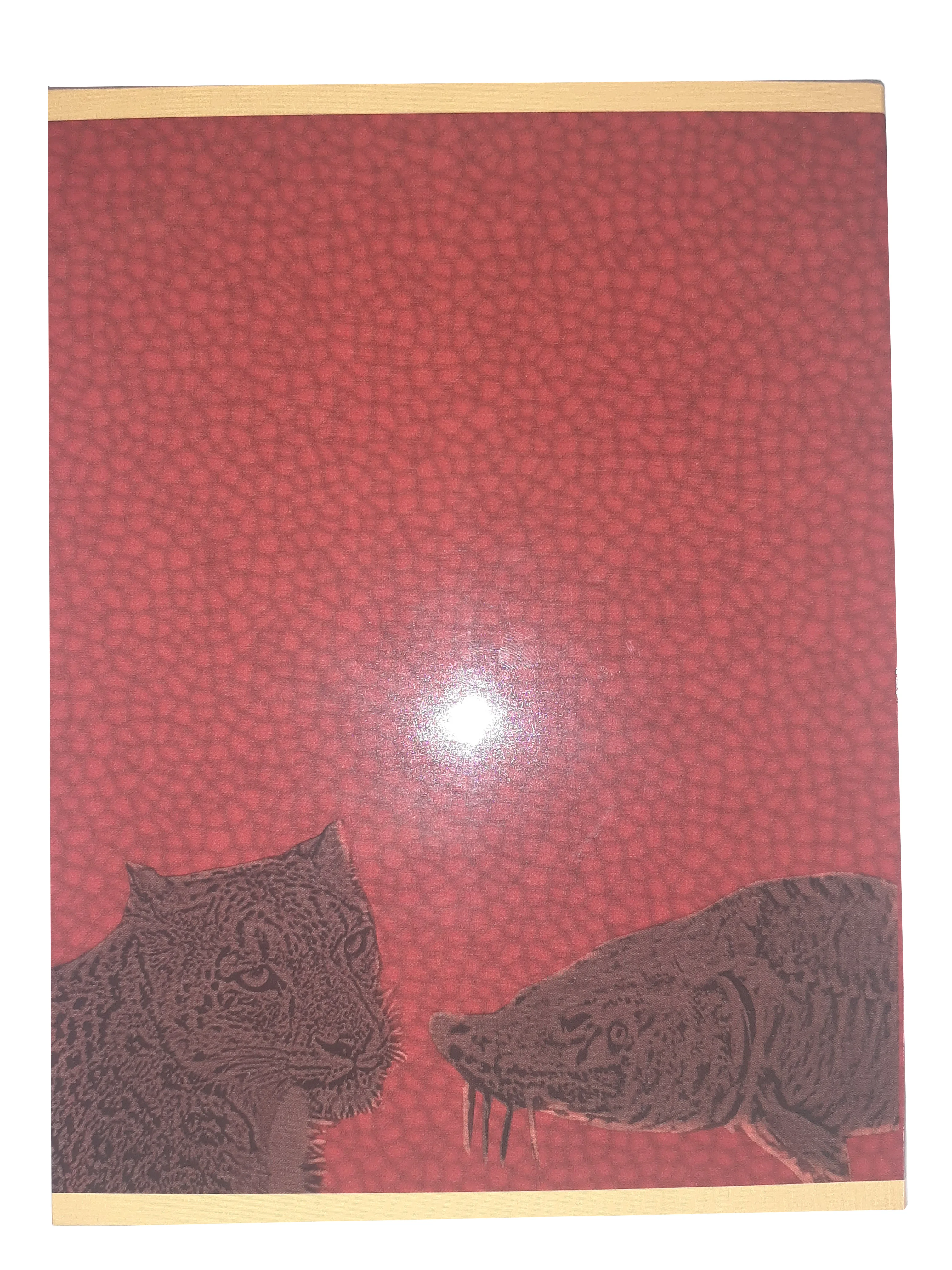 Альбом-планшет для монет серии "Красная книга" 1991-1994 годов - 5, 10 и 50 рублей - амурский тигр, медведь, аист, тетерев и зубр.