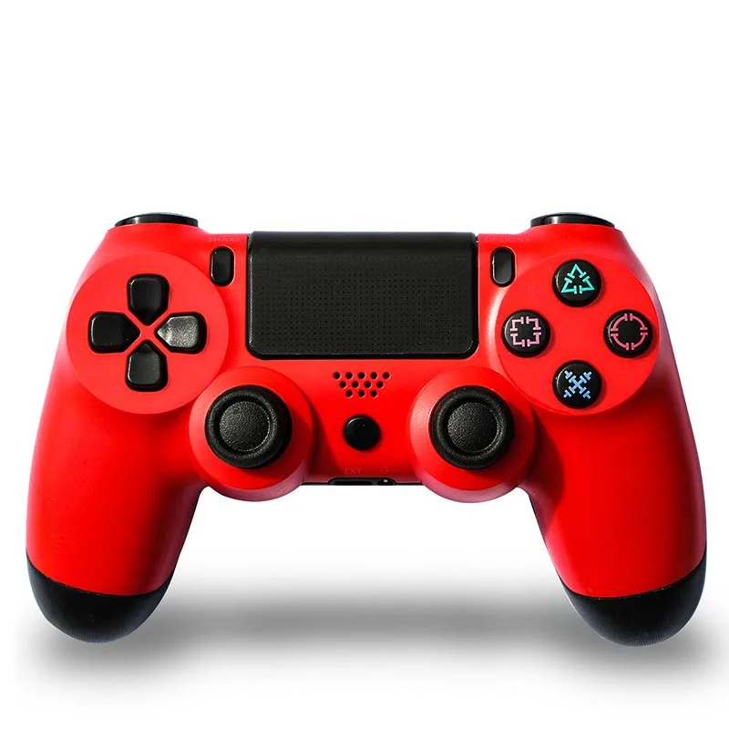 Red Управление для консоли Ps4 Dualshock 4 Bluetooth беспроводной контроллер Ps4 Геймпад Джойстик игровой коврик Joypad для playstation 4 PS3 PC - Цвет: Red
