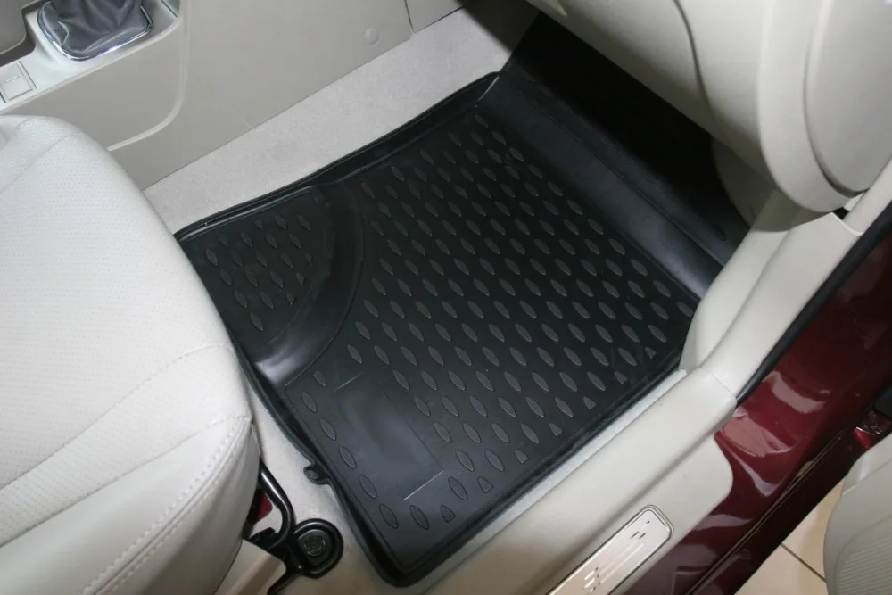 Коврики для Geely Emgrand EC7 2011~ полиуретановые коврики Нескользящие резиновые аксессуары для салона автомобиля Защита от грязи d