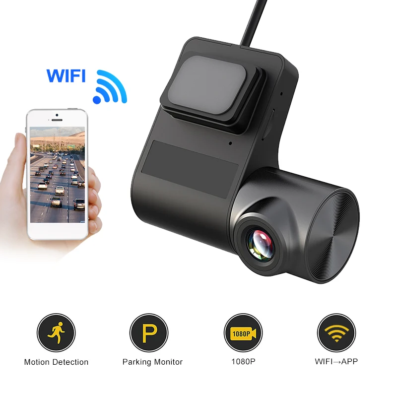 

Car DVR Camera Dash Cam G-sensor Camera 24h Parking Monitoring Video Recorder Tachograph Hidden Cam Camera Night Vision Camera