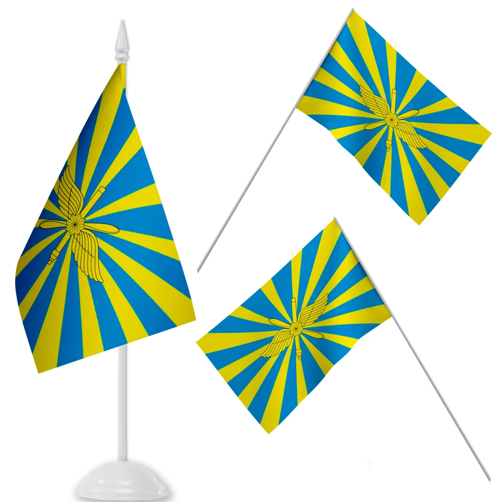 Флаг Воздушно-космических сил России ВКС Армия РФ бесплатная доставка | Флаги