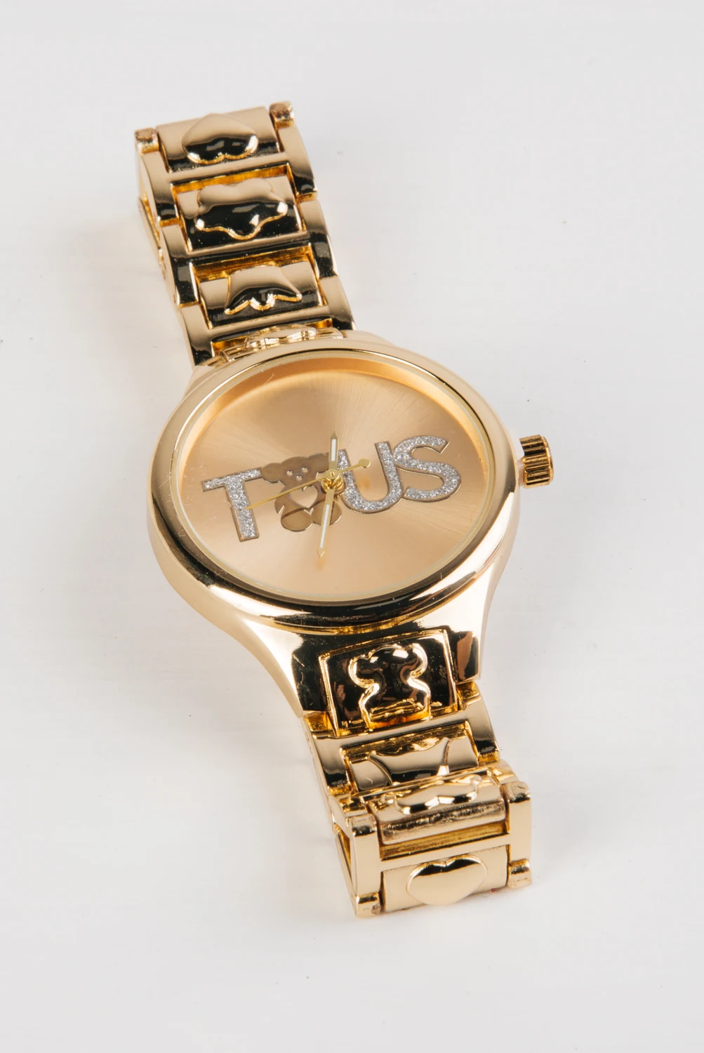 Модные женские кварцевые часы с медведем Nvoon без размера Золотой - купить по