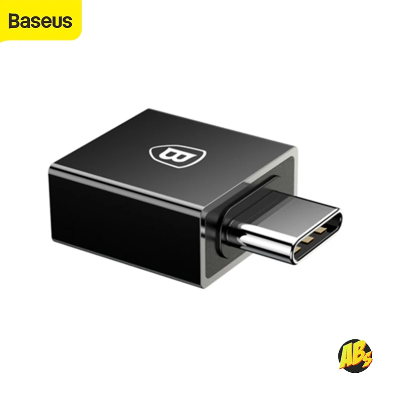 Переходник Baseus Type-C Male в USB Female OTG адаптер для Samsung Macbook Xioami CATJQ-B01 USBC otg коннектор