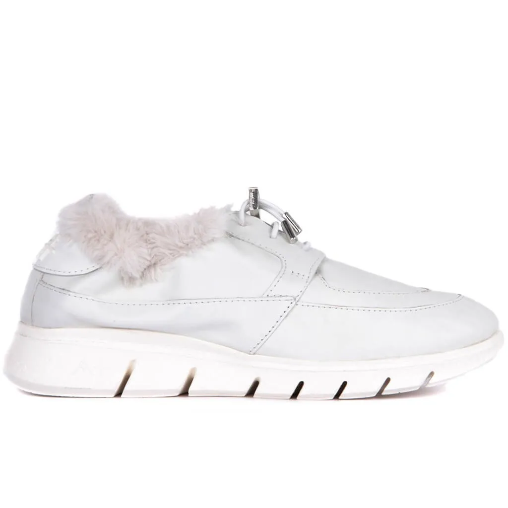 Изготовление на заказ-белая повседневная женская обувь |