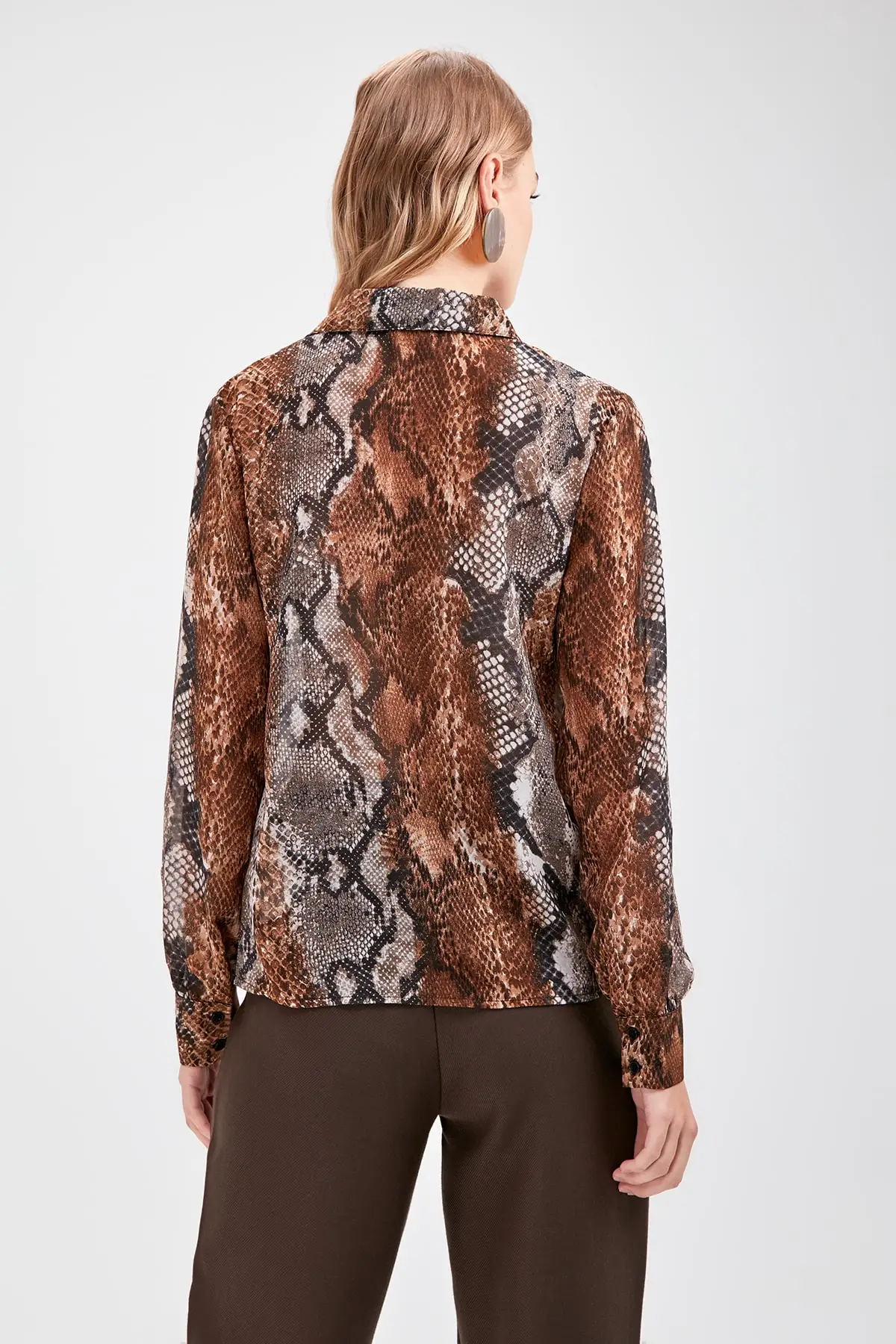 Trendyol рубашка с рисунком TWOAW20GO0430
