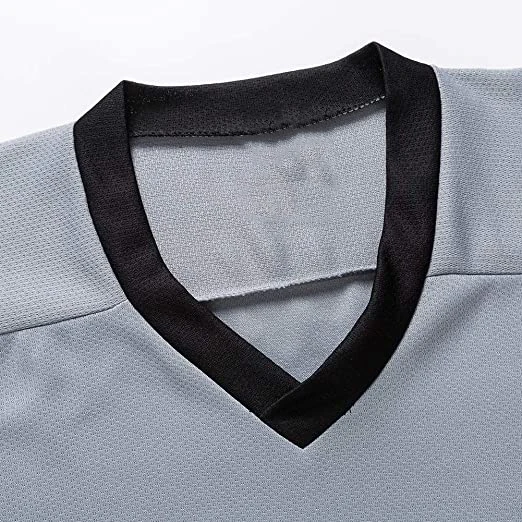 China OEM DIY Personalized Customize Ice Hockey Jerseys Embroidered Name Number Stitch Team Logo Sweatshirt Any Size Color Gray | Спорт и