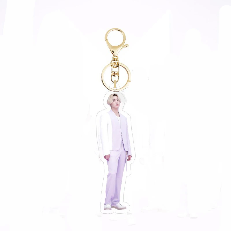 

KPOP Bangtan Boys Film out Keychain Keyring Figure Pendant Bag Accessories JIMIN SUGA J-HOPE Fans Collection