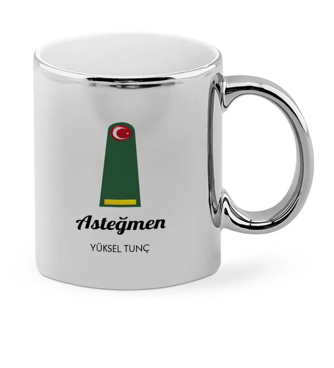 

Персонализированные профессиональные подпоручика хром кружка чашка-1