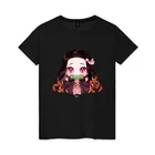 Женская футболка хлопок Незуко Камадо