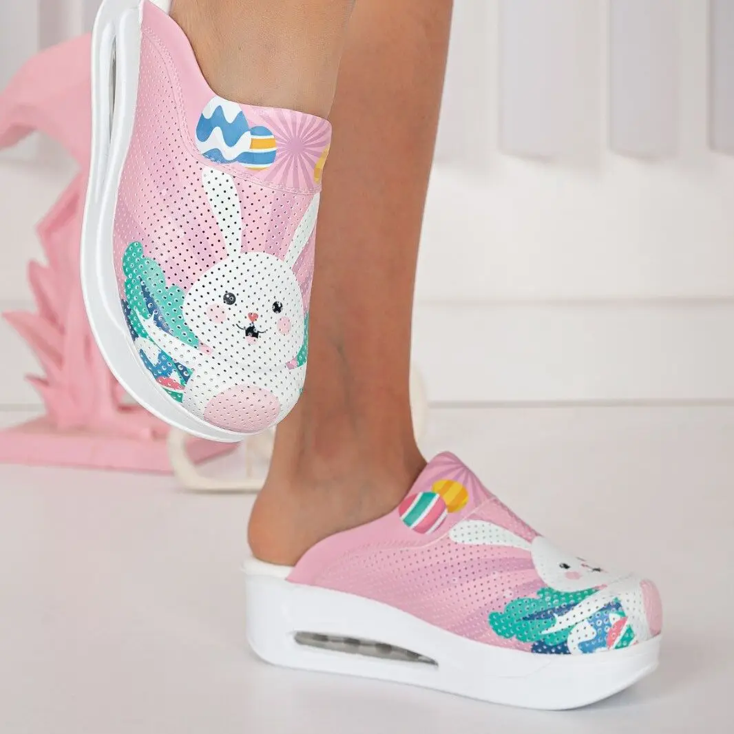 

2022 New Orthopedic Sabo Women Slippers Sandals Shoes Nurse Doctor Hospital Medical Casual Quality Soft Comfort Anti-Slip Clogs