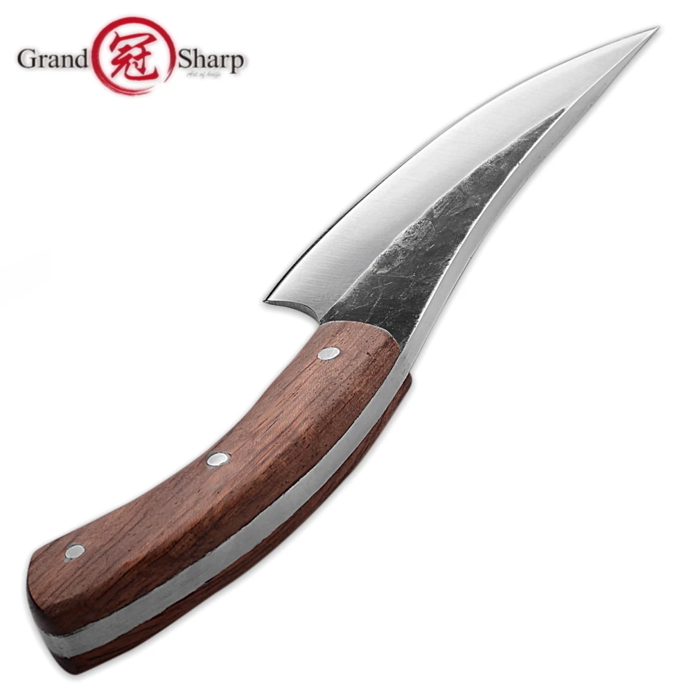 Ручной Кованый Нож для обвалки кованые кухонные ножи шеф повара инструменты
