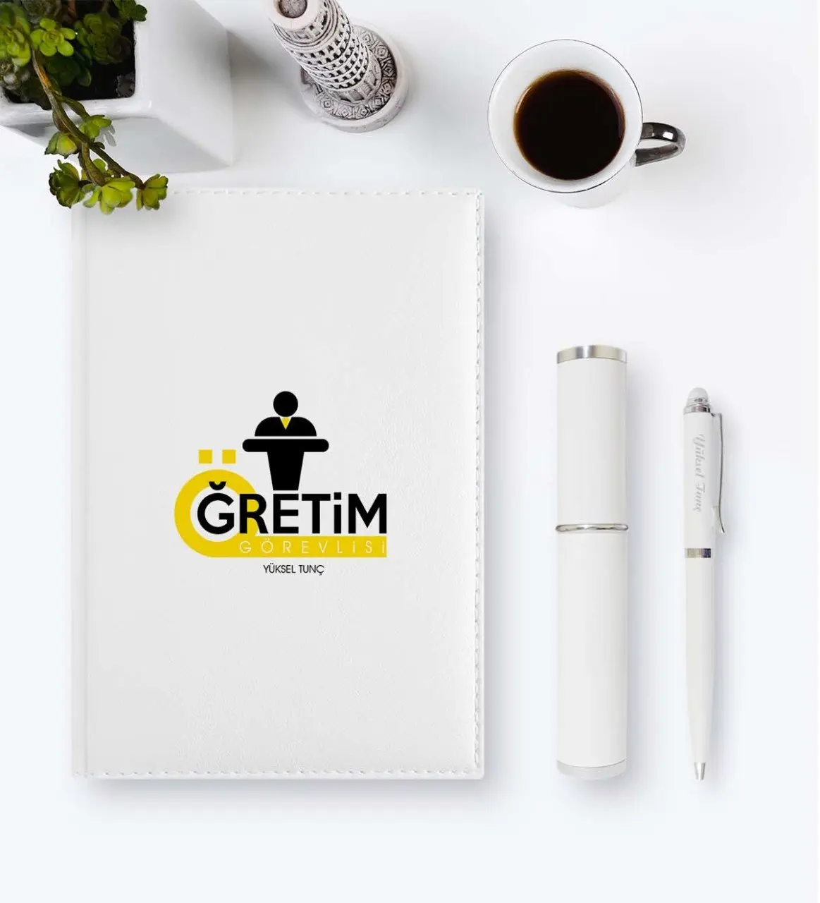 

Personalized Professional Lecturer 2020 Leather Organizer & Pen Gift Set