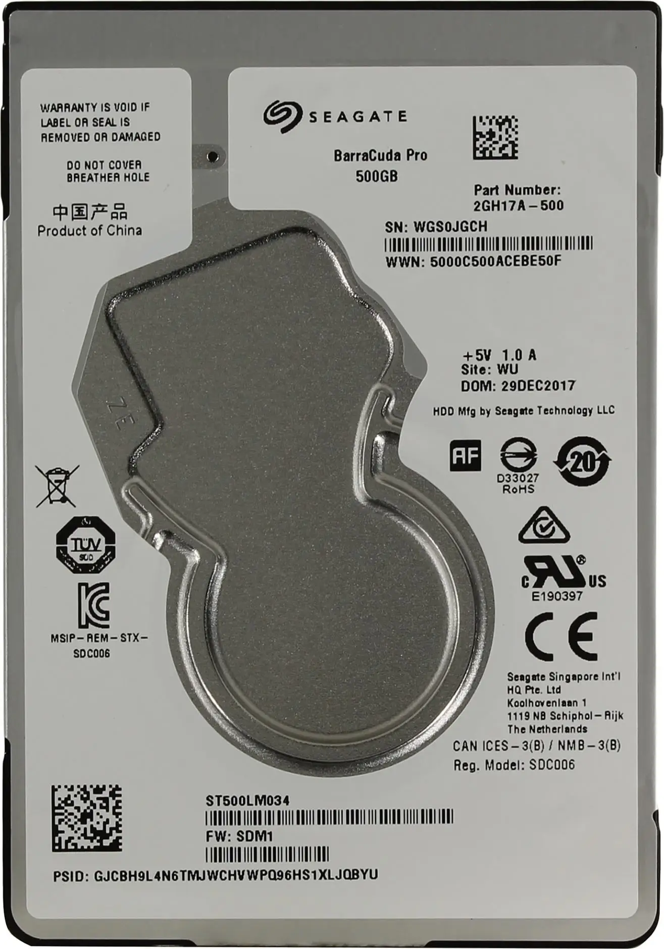 HDD 500 Gb SATA 2.5&quot Б/У |