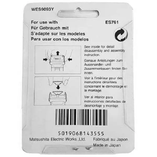 Panasonic WES9093Y Сеточка для электробритвы ES761 | Красота и здоровье