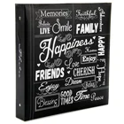 Фотоальбом-папка, альбом для фотографий, 500 фото 10х15, best moments, черный