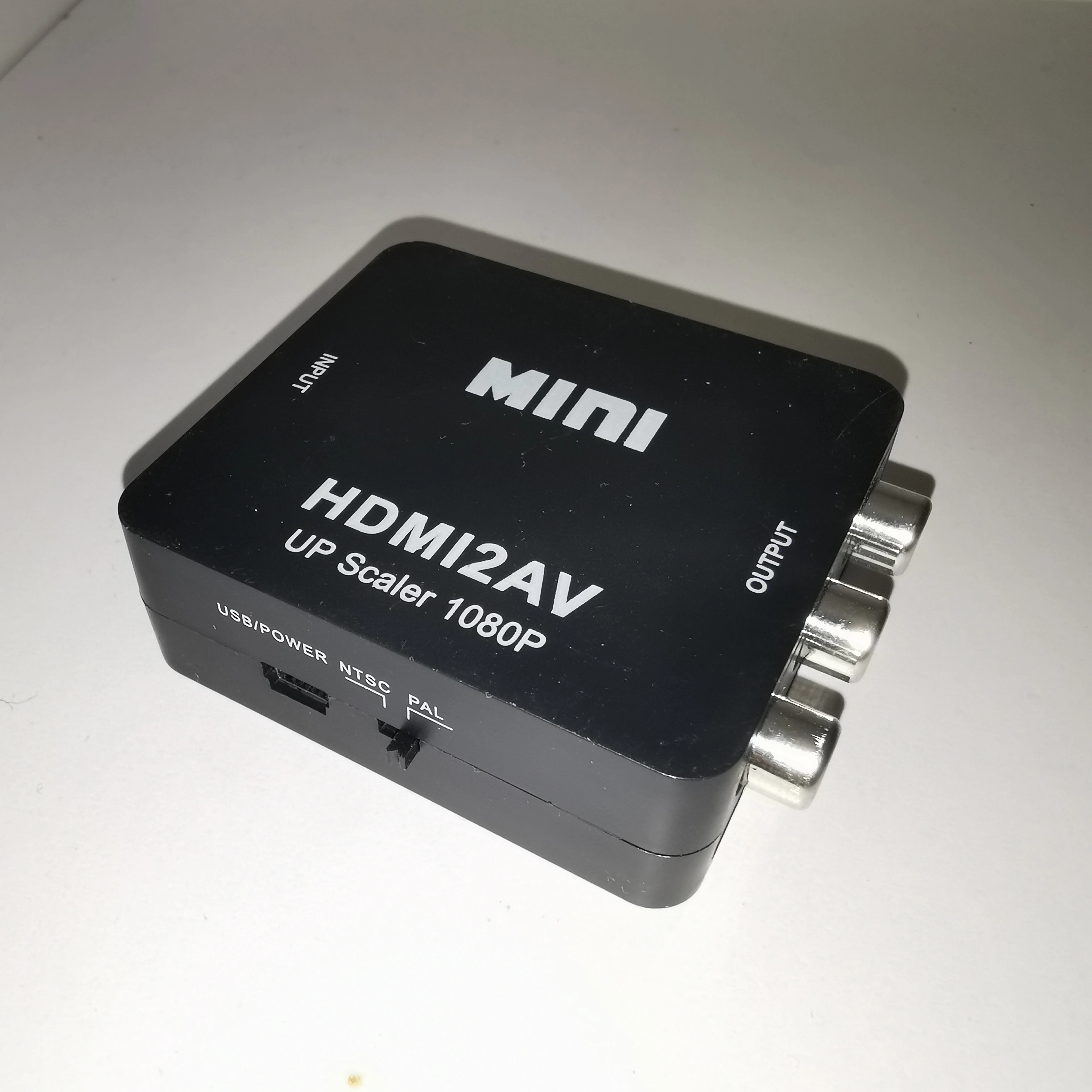 Переходник с HDMI на тюльпаны (RCA) HDMI2AV NTSC PAL|Кабели HDMI| |
