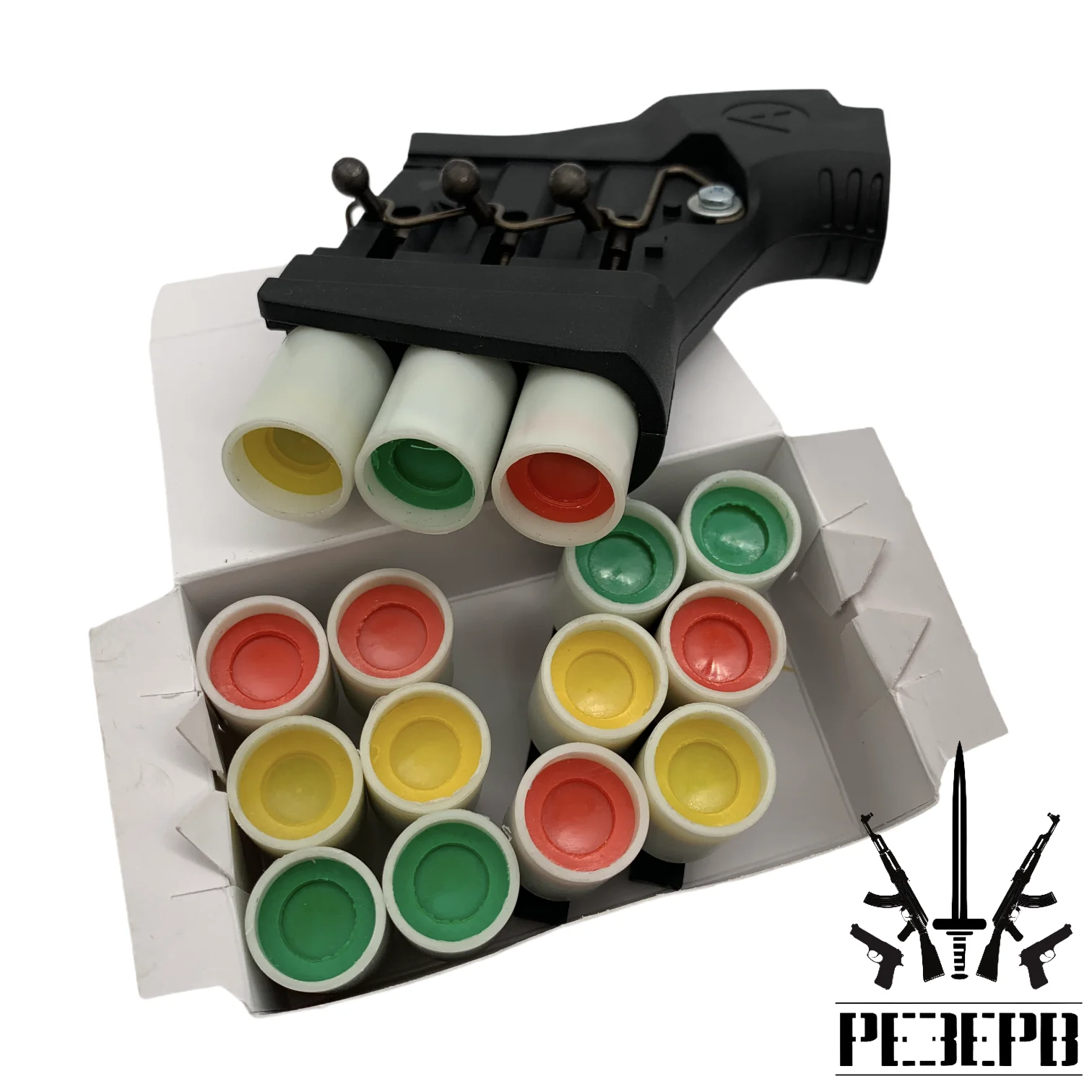 Hunter signal No. 3 Thunder Pu launcher (plastic aluminum) |