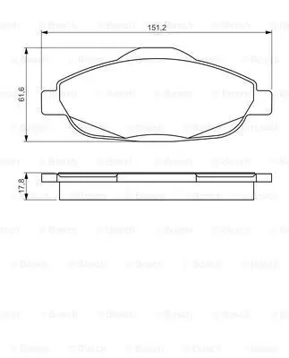 Фото Колодки тормозные дисковые п. Peugeot 308/3008/408 1.4 2.0i/HDi|Тормозной цилиндр| |