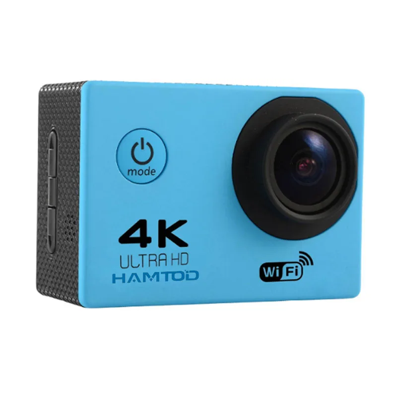 Синий H9A Pro 2,0 дюймов lcd 4k ultra HD 1080P Экшн-камера Поддержка WiFi Спортивная камера FULL HD Спортивная камера - Цвет: Синий