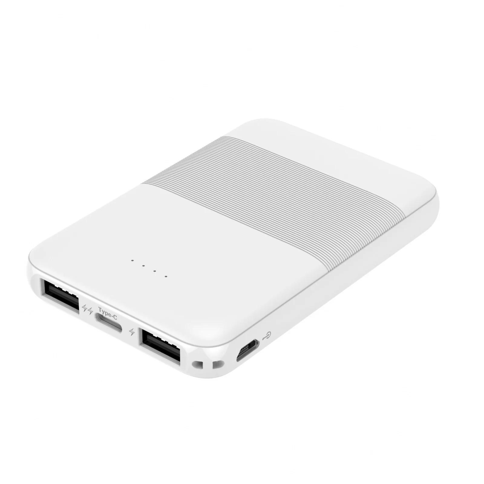 Внешний аккумулятор (powerbank) 5000 мАч обладает функцией сквозного заряда устройства