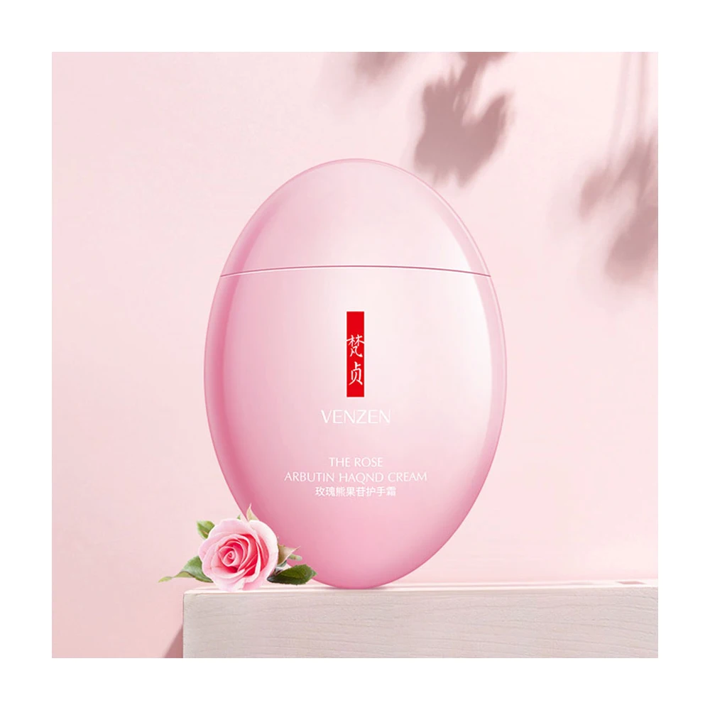 Крем для рук с розой и арбутином Venzen The Rose Arbutin Hand Cream 60гр |