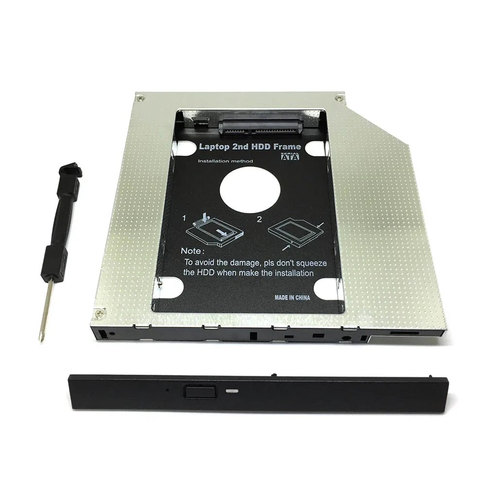 Optibay Адаптер оптибей Espada SATA/miniSATA/SlimSATA/ 12 7мм для подключения HDD/SSD 2 5” к ноутбуку