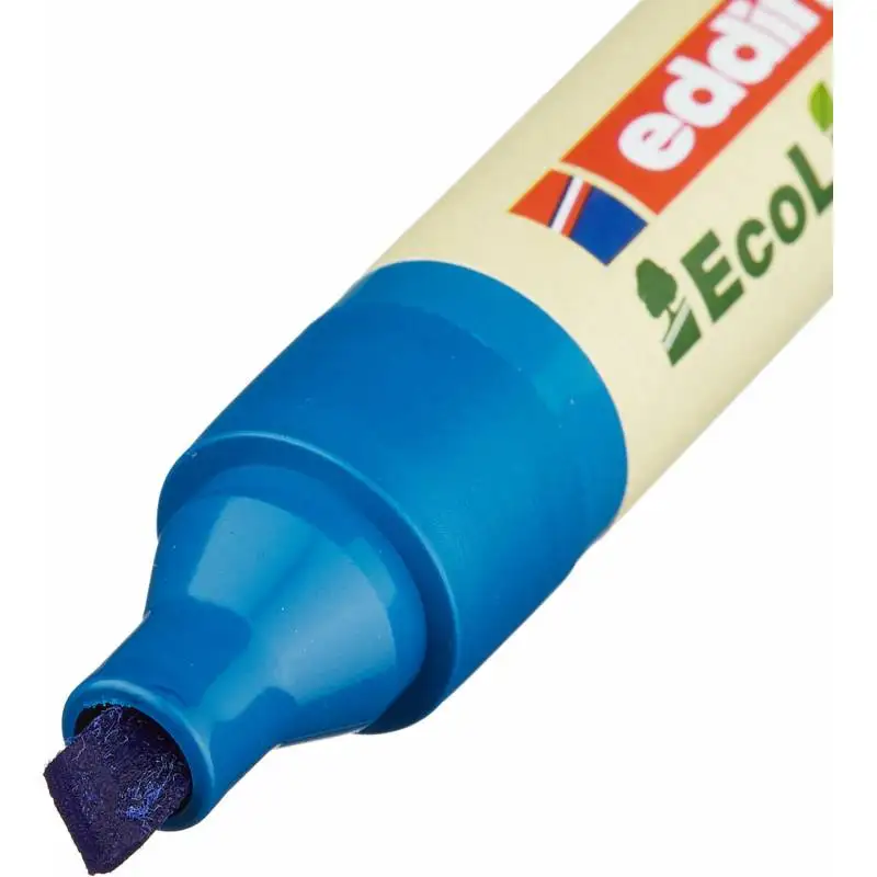 Маркер для флипчартов EDDING 32/3 Ecoline 1-5 мм синий скошен. наконечн 1183275 | Канцтовары
