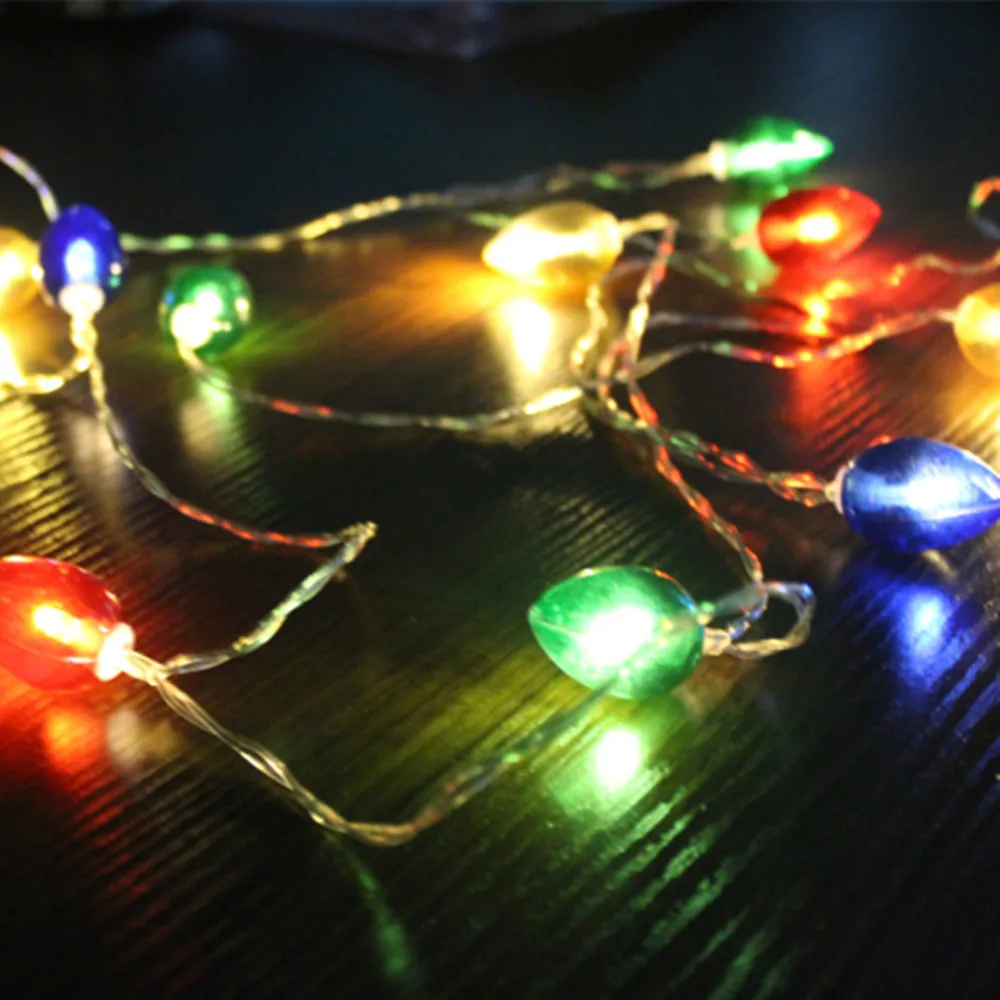 LED string For Wedding Party Fairy Lights Holiday Light String 20 Lamp Balls/Set Christmas Decoration | Дом и сад
